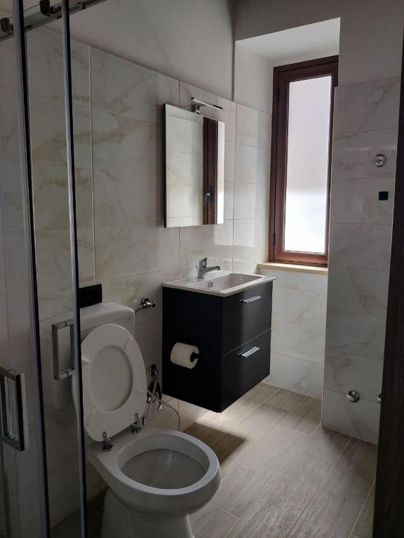 Koupelna v ubytování Casa Vacanze Mannara