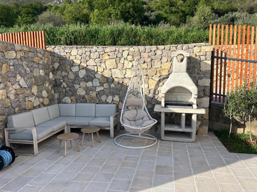 Villa Mareにあるシーティングエリア