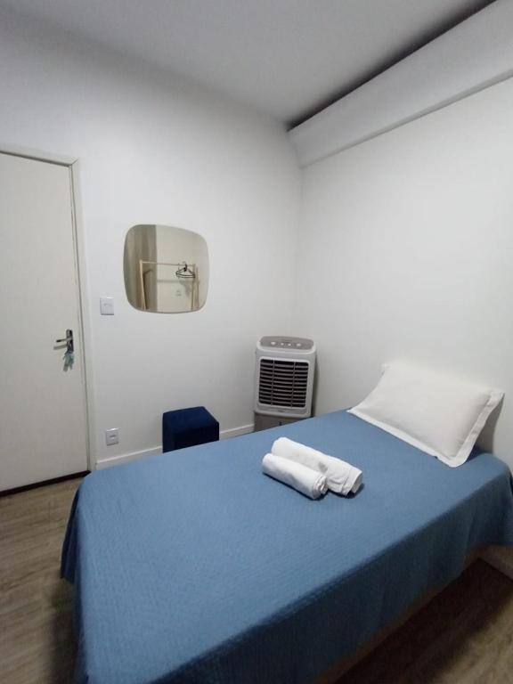 Postel nebo postele na pokoji v ubytování Casa do Naldo