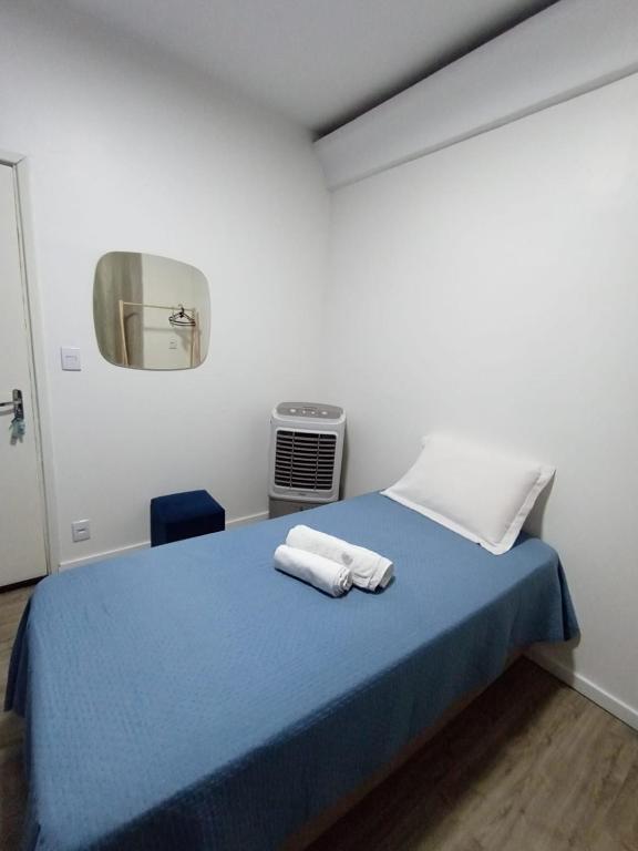 Postel nebo postele na pokoji v ubytování Casa do Naldo
