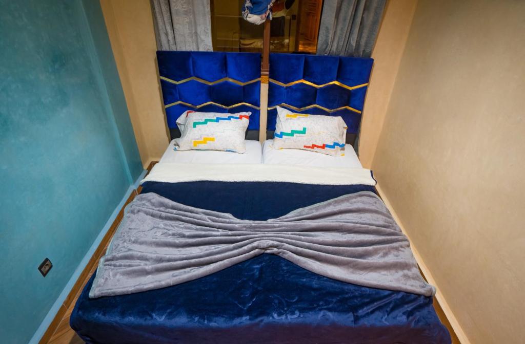 Postel nebo postele na pokoji v ubytování Fu SPACE