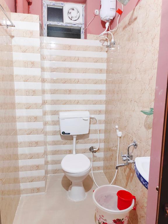Koupelna v ubytování Hotel Jyothi Kumar Royal New