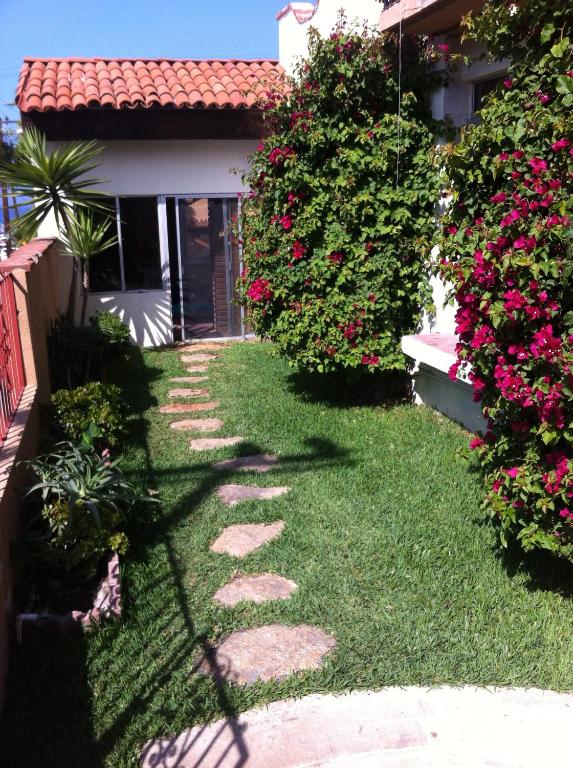 Zahrada ubytování B&B Oui Madame