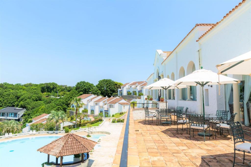 Bazén v ubytování Miyako Resort Shima Bayside Terrace nebo v jeho okolí