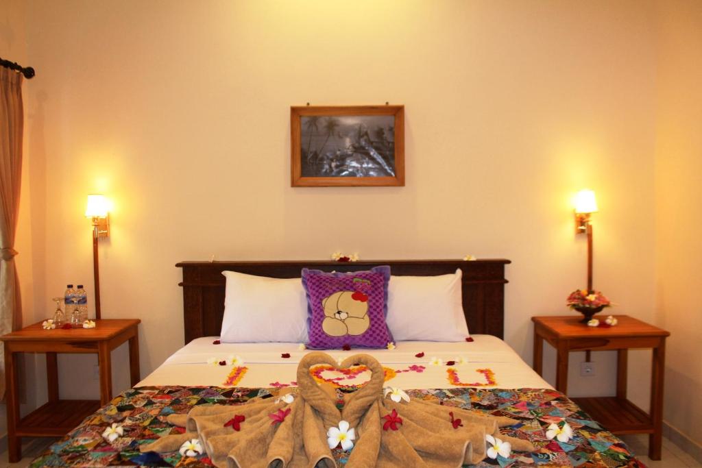 Postel nebo postele na pokoji v ubytování Pande Guest House