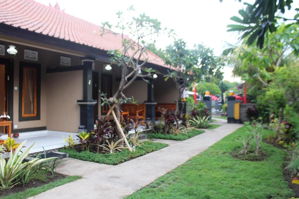 Zahrada ubytování Pande Guest House