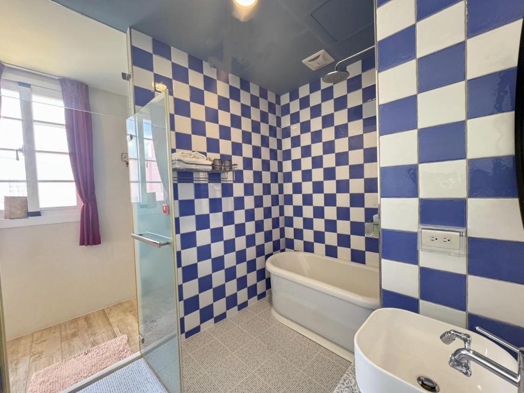 Koupelna v ubytování Fanice B&B