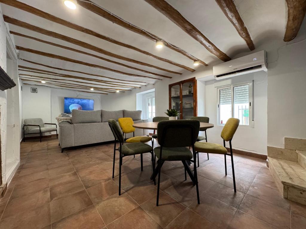 TV a/nebo společenská místnost v ubytování Casa Kiona