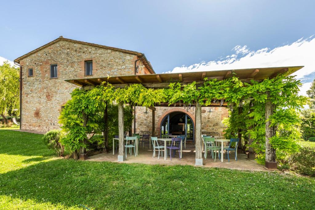 Zahrada ubytování B&B - Podere Monti