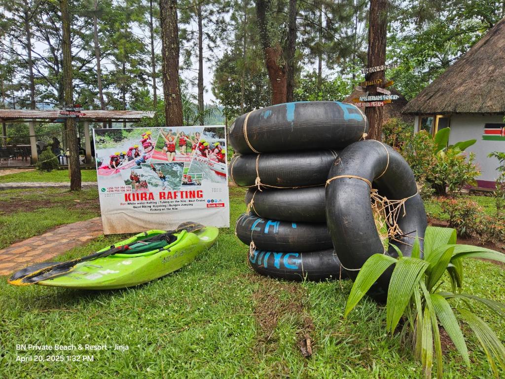 Zahrada ubytování BN Private Beach & Resort - Jinja