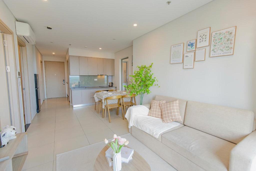 Nhà bếp/bếp nhỏ tại The Song Premium Apartment