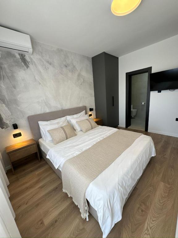 Postel nebo postele na pokoji v ubytování Villa Barbara