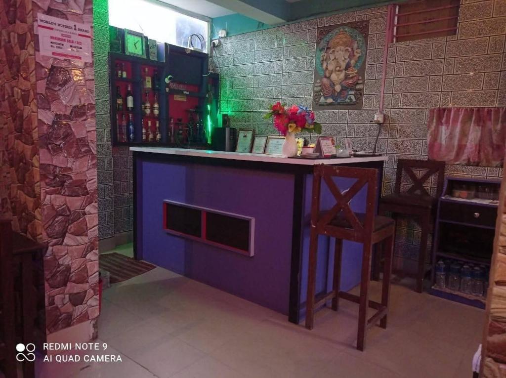 Kuchyň nebo kuchyňský kout v ubytování Hotel Riddhi Siddhi Restaurant and Bar