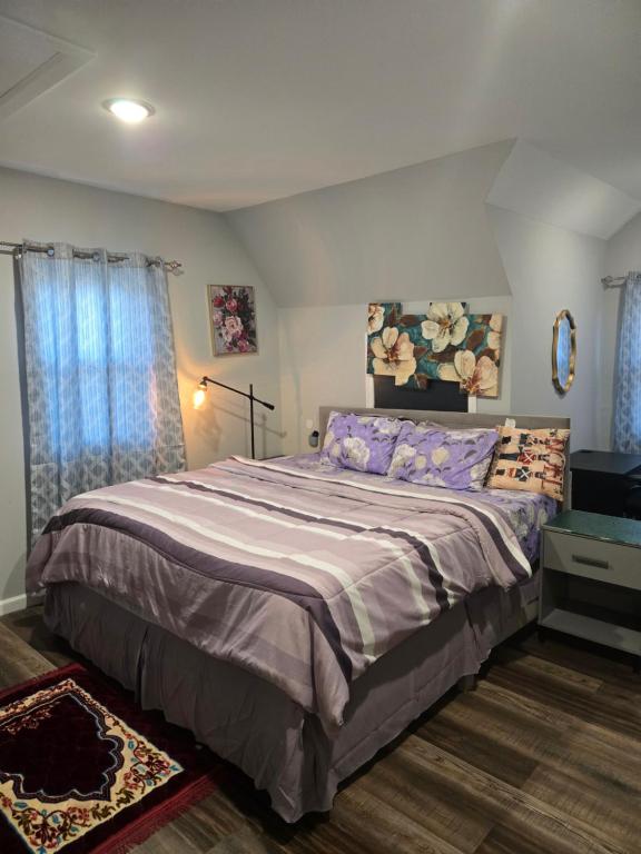Ένα ή περισσότερα κρεβάτια σε δωμάτιο στο Rose room 8