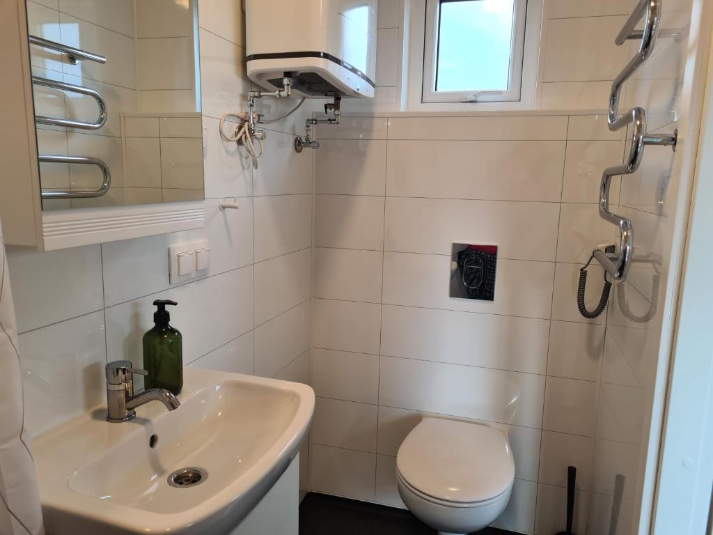Vannituba majutusasutuses Búhóll 1 Guesthouse