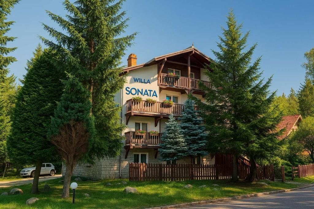 Budova, v ktorej sa ubytovanie bed & breakfast nachádza