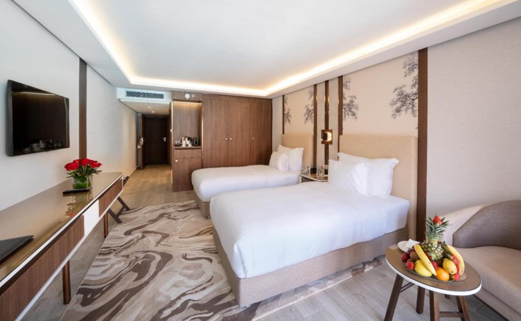Savoy Le Grand Hotel Marrakech - Chambre Lits Jumeaux Prestige Avec Vue Sur Piscine