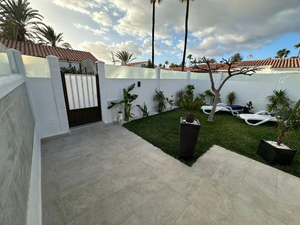 Zahrada ubytování bungalow casa alegria yumbo