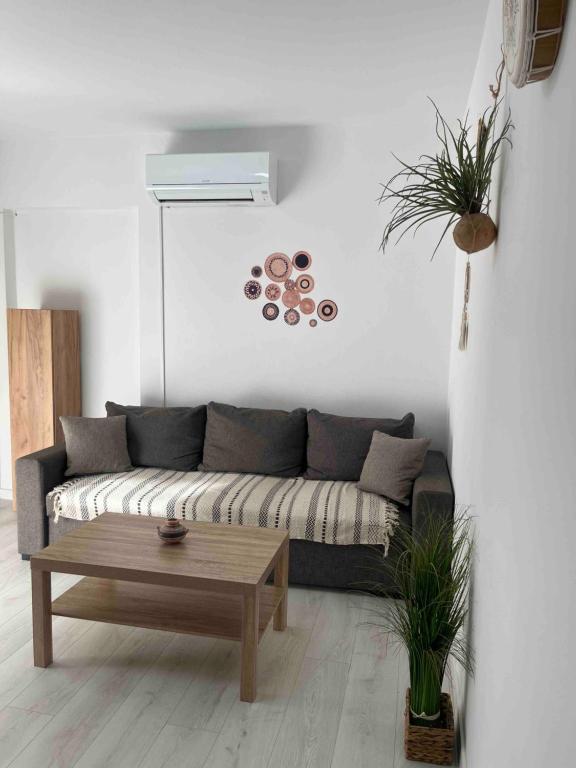 Coin salon dans l'établissement Casa Del Mar