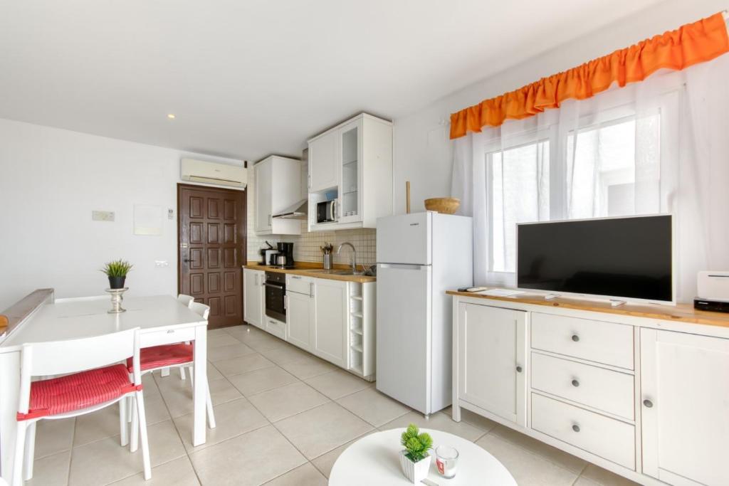 Kuchyň nebo kuchyňský kout v ubytování Villa Buraux