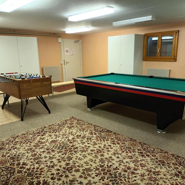 Biliár nebo kulečník v ubytování Magnifique duplex - Vue imprenable