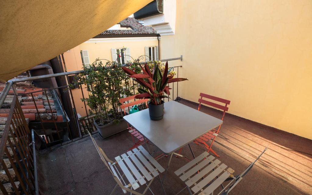Balkón alebo terasa v ubytovaní In Piazza 'Apartments & Relax'