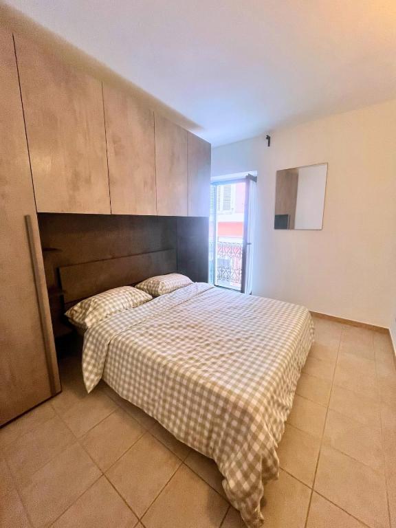 Letto o letti in una camera di Il rifugio urbano