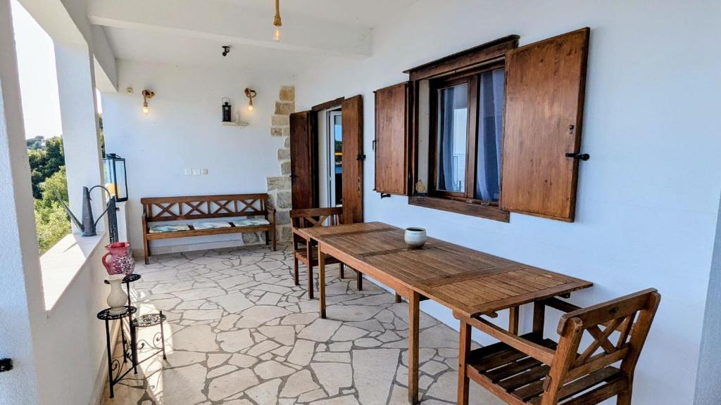 Posezení v ubytování Paradies Apartments Prizba