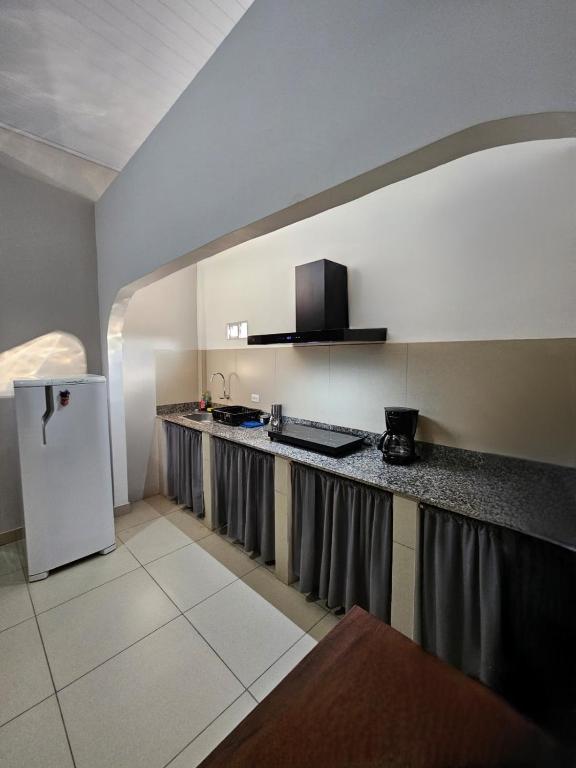 Kuchyň nebo kuchyňský kout v ubytování Kanaq Hotel Tours