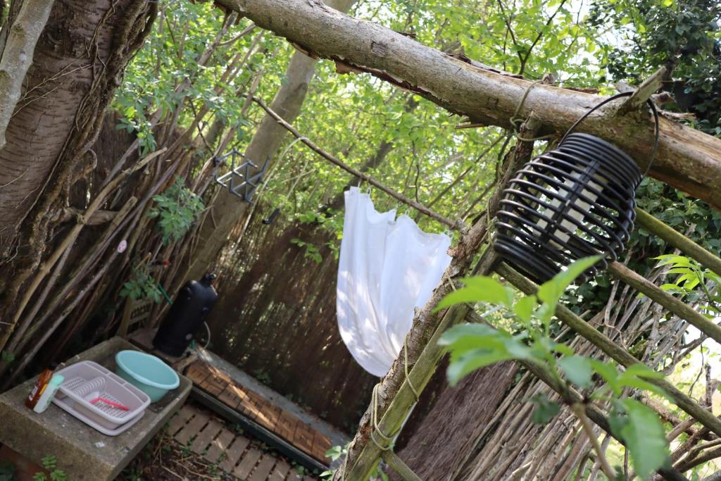 Zahrada ubytování Glamping Zonnebloem - Back-to-Nature