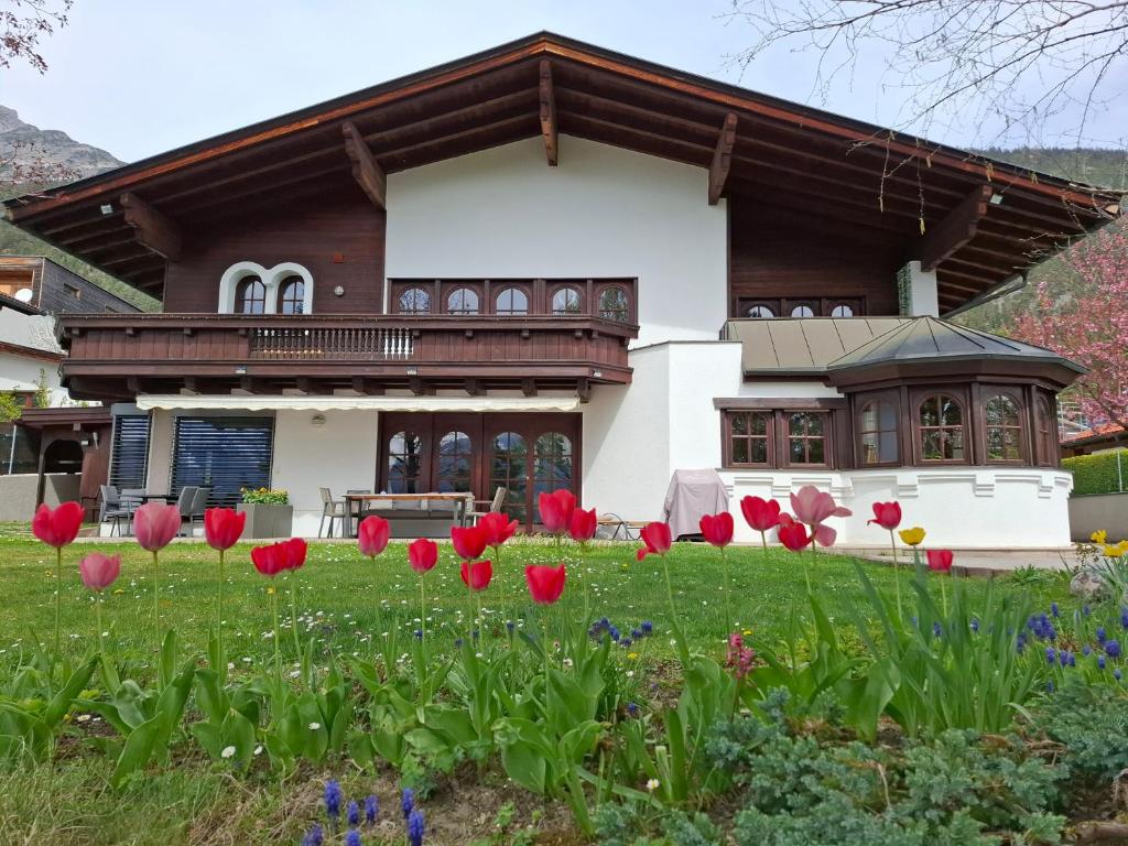 Zahrada ubytování Ferienwohnung Steinbock