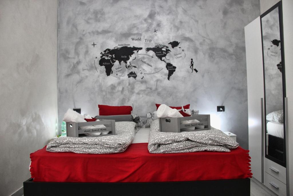 Posteľ alebo postele v izbe v ubytovaní B&B J&B