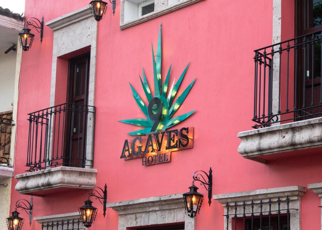 Certifikát, hodnocení, plakát nebo jiný dokument vystavený v ubytování Nueve Agaves Hotel