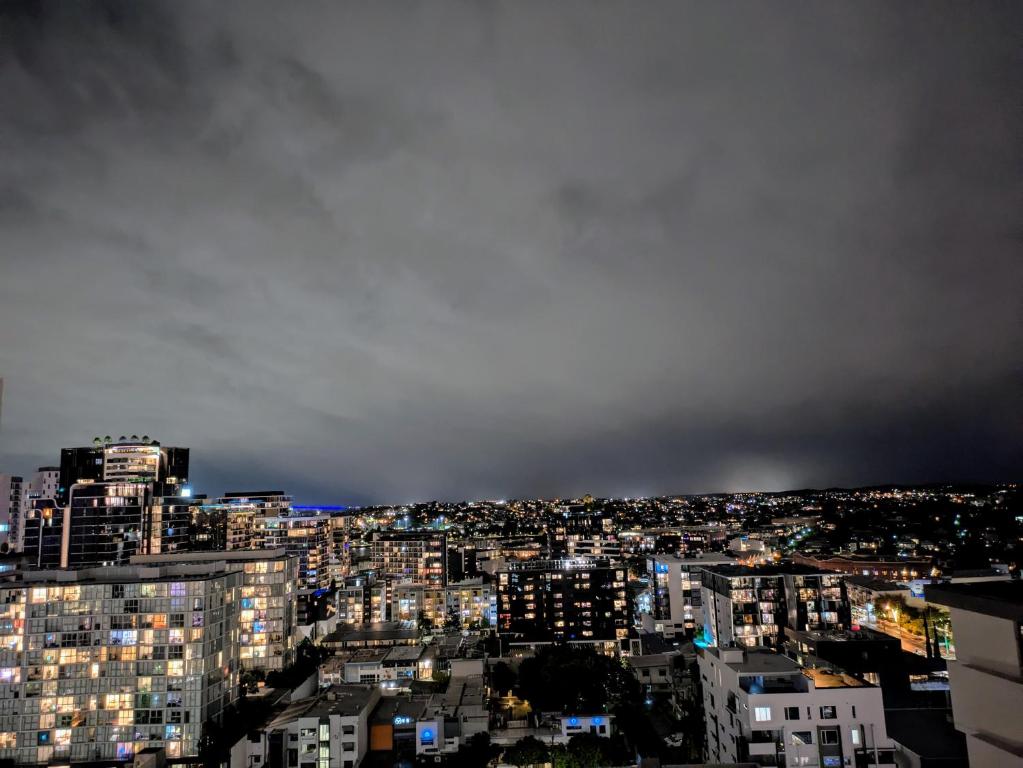 Nespecifikovaný výhled na destinaci Brisbane nebo výhled na město při pohledu z ubytování v soukromí