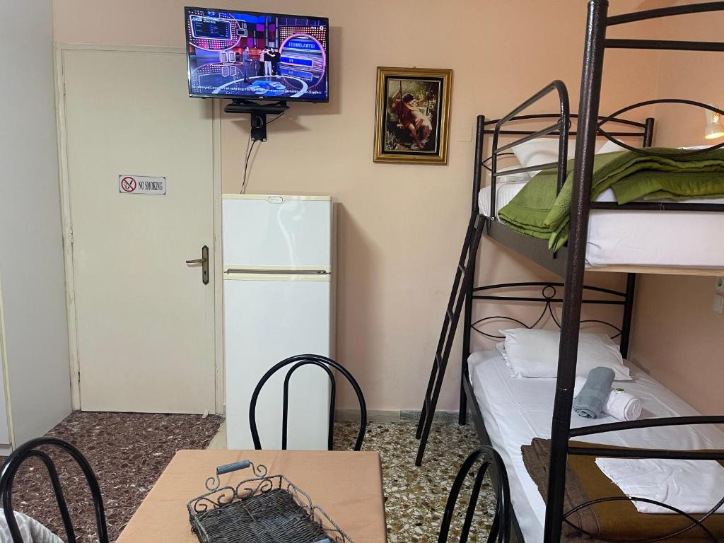 Postel nebo postele na pokoji v ubytování Pislis Rooms