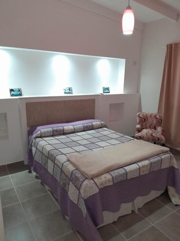 Postel nebo postele na pokoji v ubytování Chalet arena