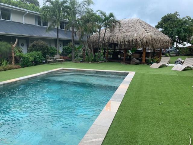 Bazén v ubytování Tiki Ora lodge - Moana nebo v jeho okolí