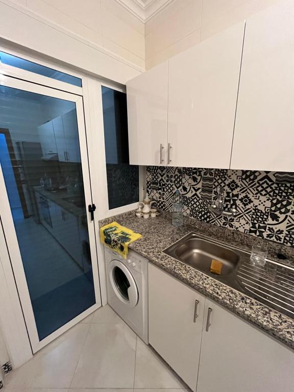 Kuchyň nebo kuchyňský kout v ubytování Like home