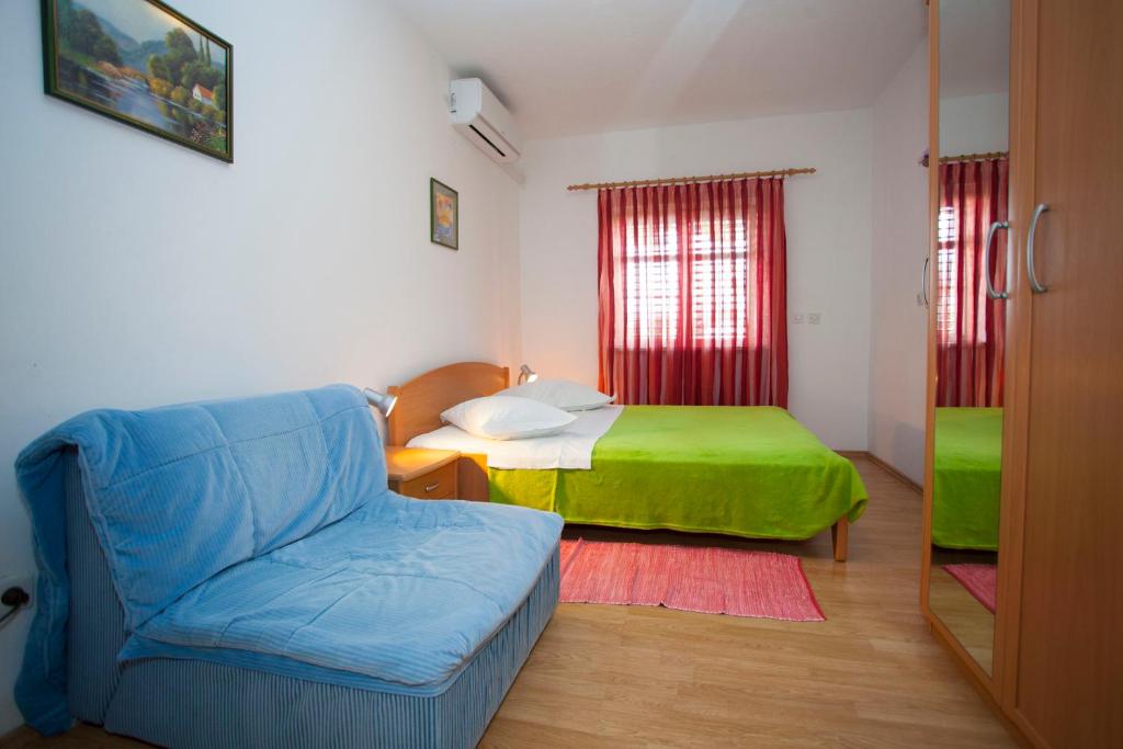 Ruang duduk di Apartments Mrnjica