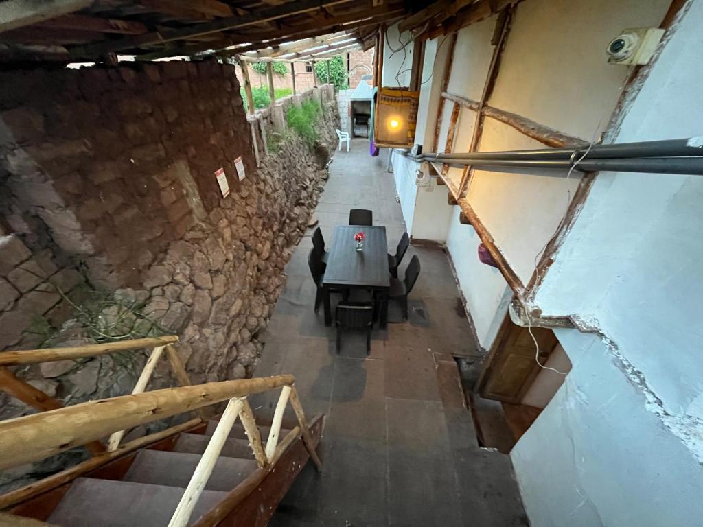 Posezení v ubytování Intihuatana Hostel