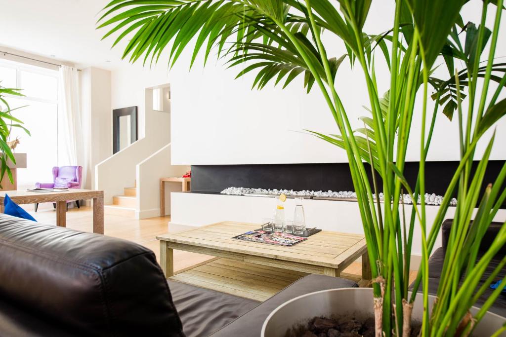 Posezení v ubytování Hôtel Atrium