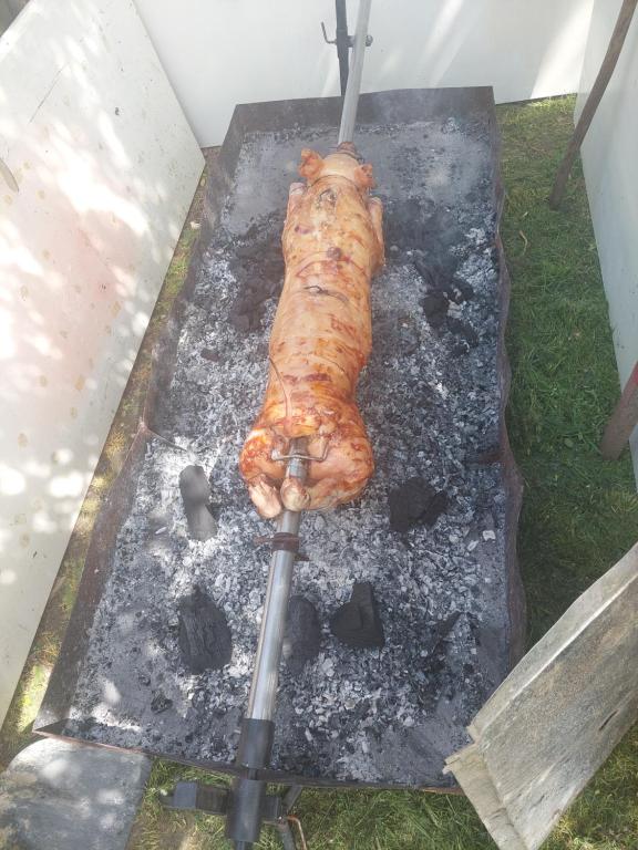 Gril dostupný pro hosty v prázdninového domu