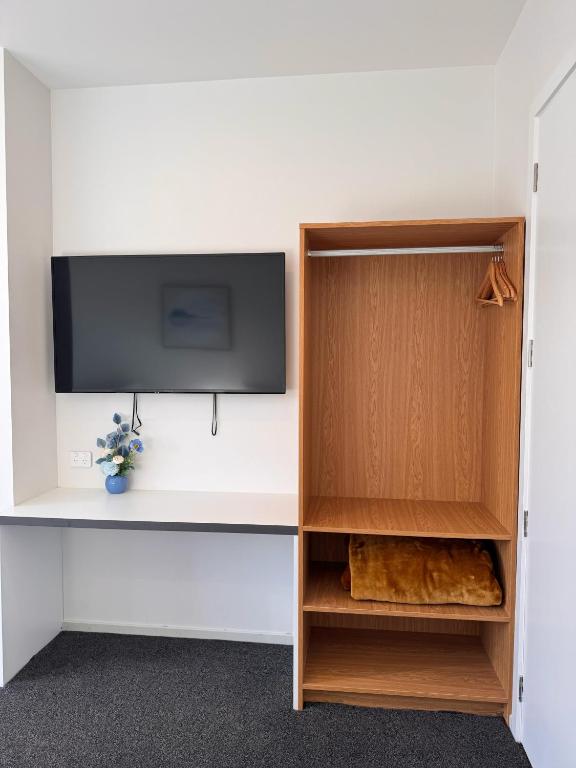 TV a/nebo společenská místnost v ubytování Luminous Tekapo