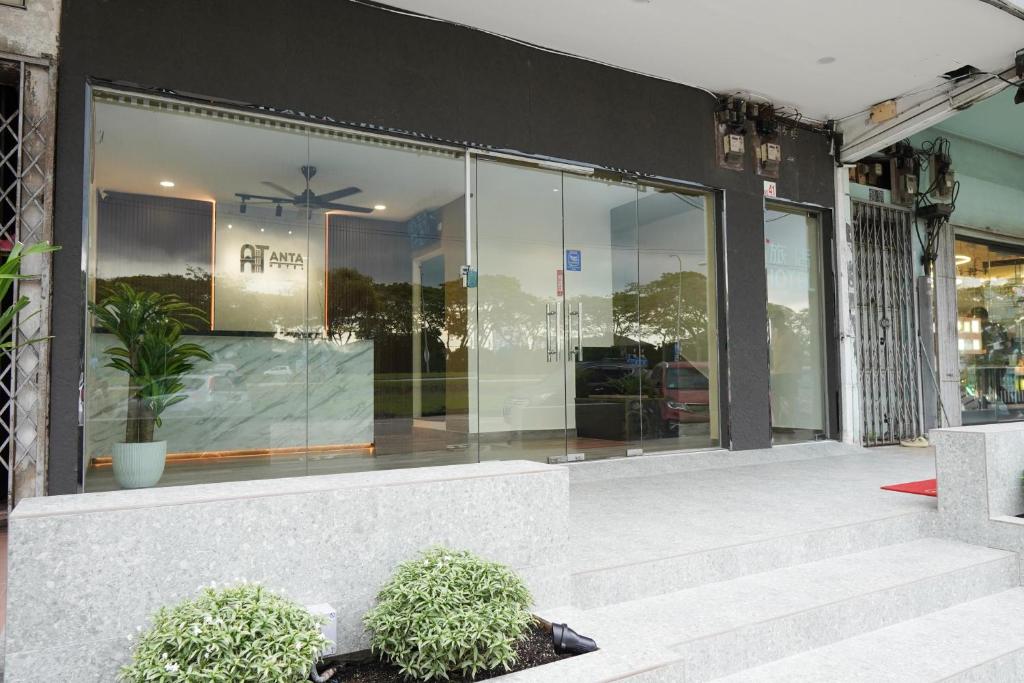 Exteriér nebo vchod ubytování Anta Hotel