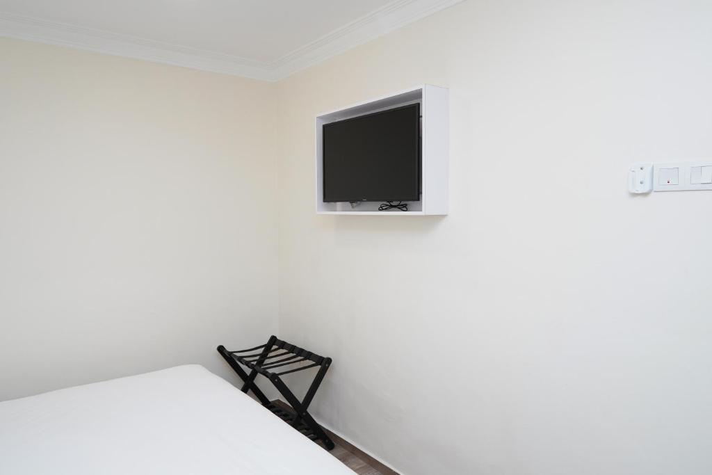 TV a/nebo společenská místnost v ubytování Anta Hotel