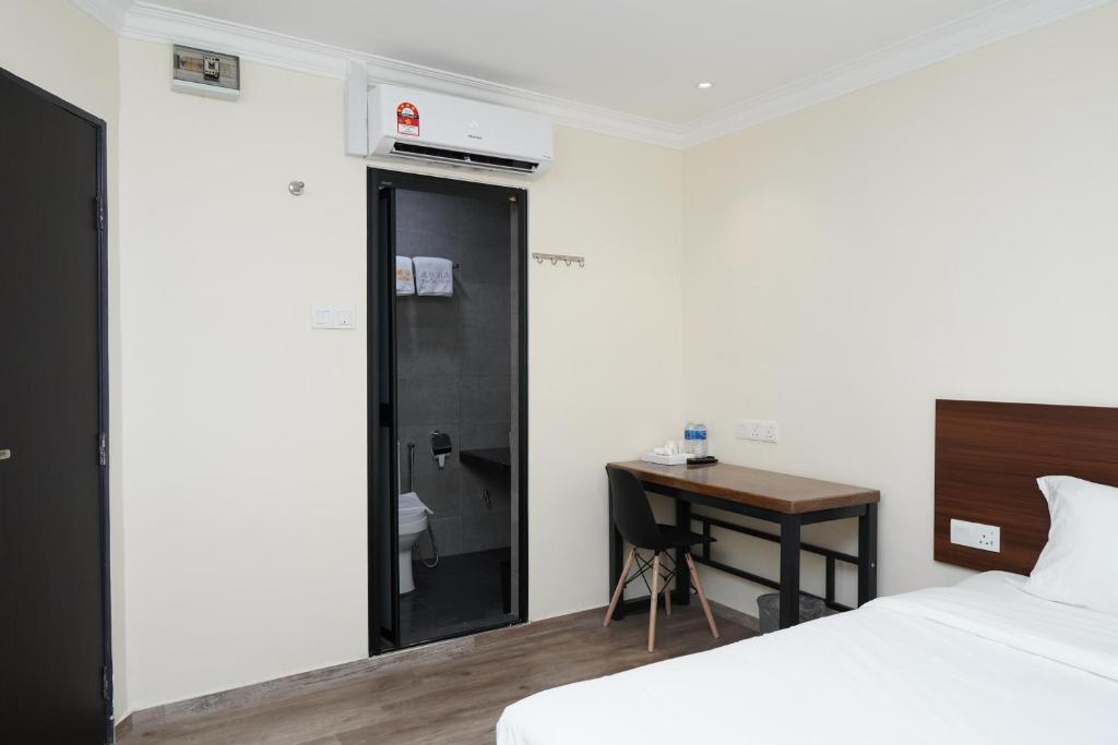 Postel nebo postele na pokoji v ubytování Anta Hotel