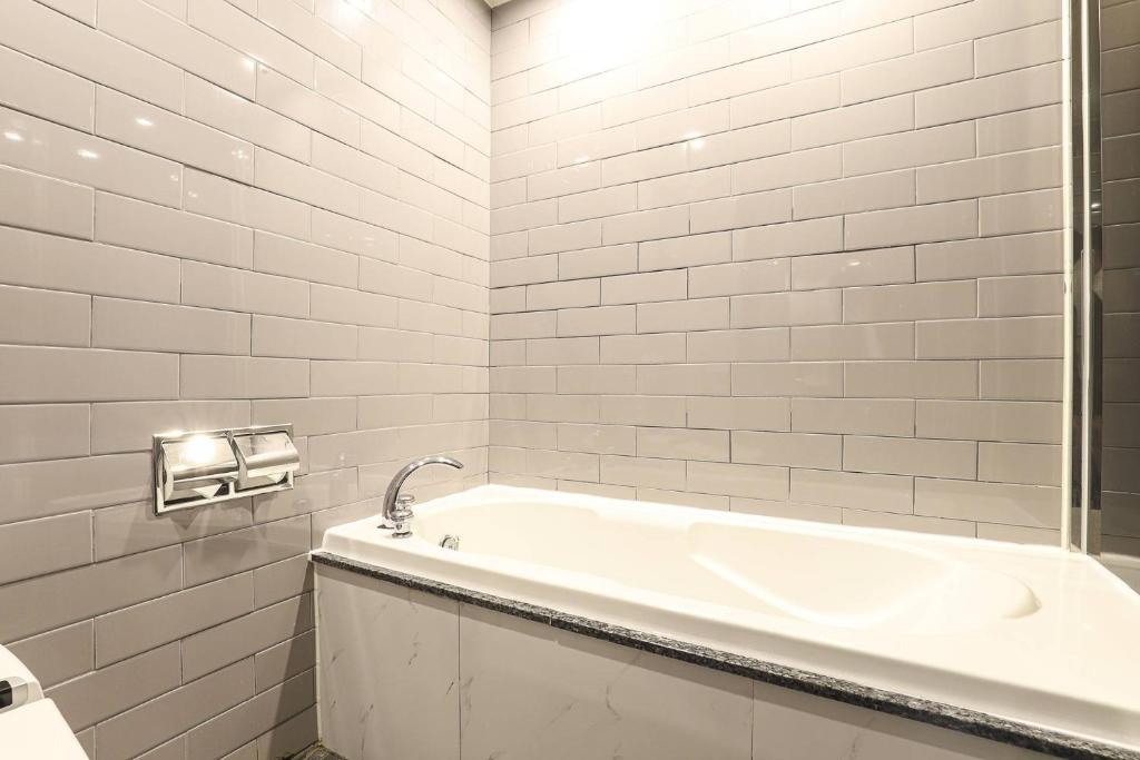 Koupelna v ubytování Hotel OSCAR
