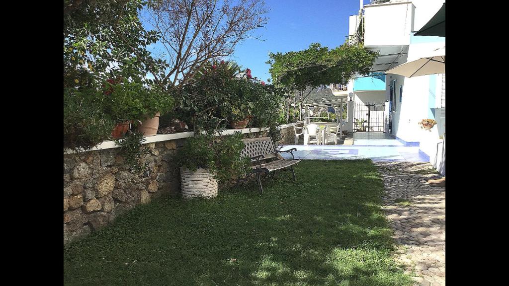Zahrada ubytování Casa Acqua Marina Ponza