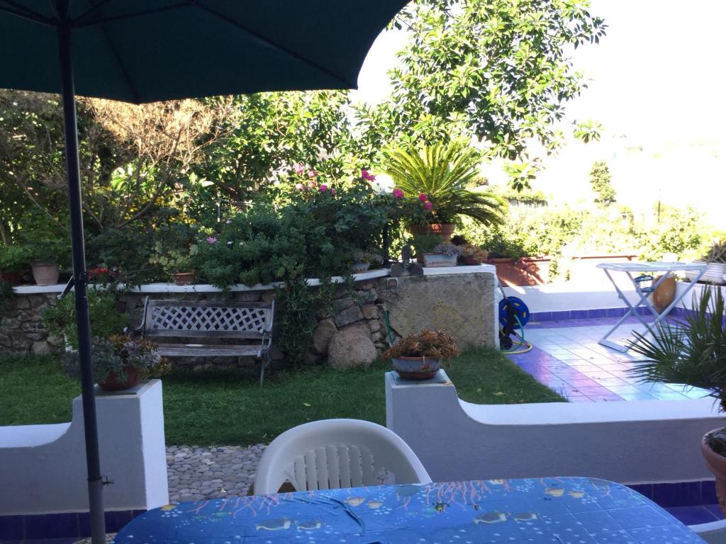Zahrada ubytování Casa Acqua Marina Ponza