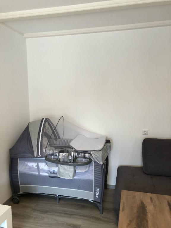 Postel nebo postele na pokoji v ubytování Schaaf